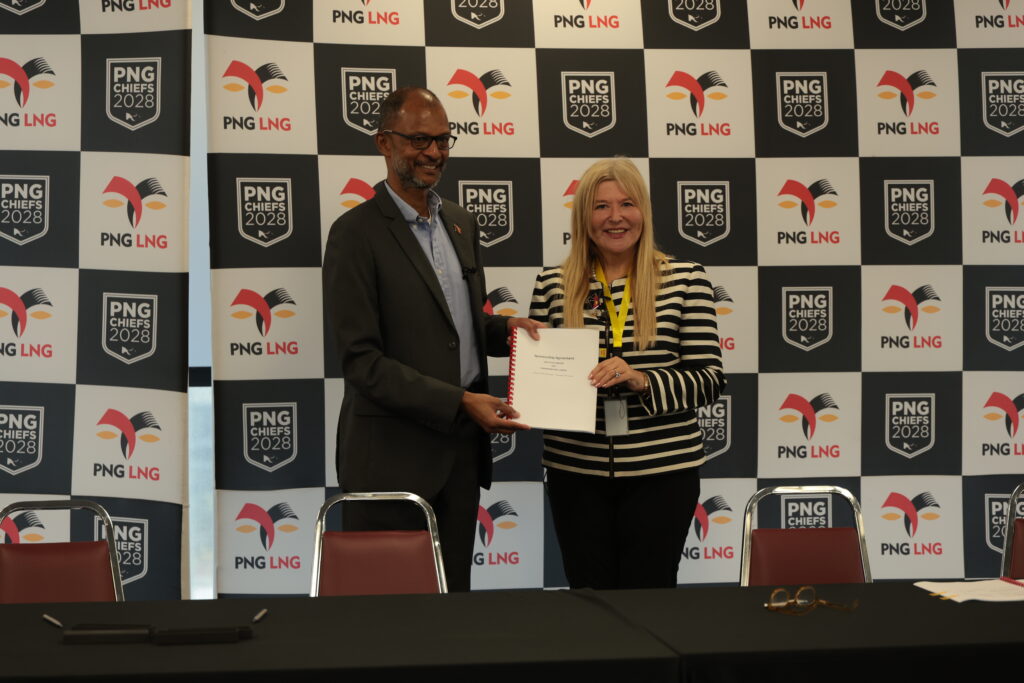 PNG LNG backing the PNG Chiefs as Premier Partner