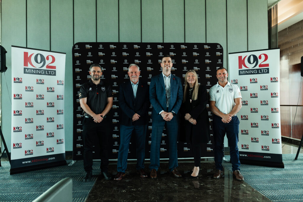 K92 Mining joins PNG Chiefs as Major Partner on long-term deal